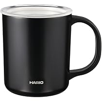  peak お詫びの品 限定　真空セラミック　マグ ブラック 300ml Amazon.co.jp: HARIO(ハリオ) セラミックコーティング 真空二重保温